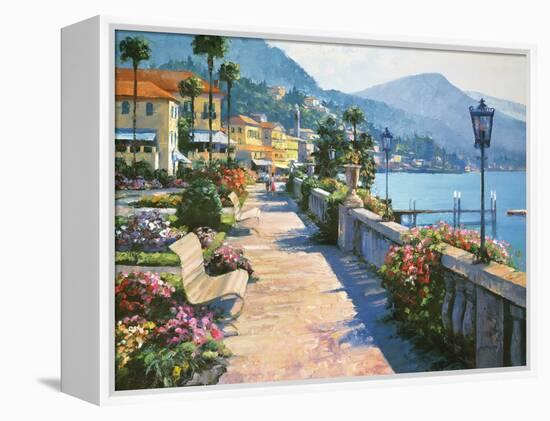 Bellagio Promenade-Howard Behrens-Framed Stretched Canvas