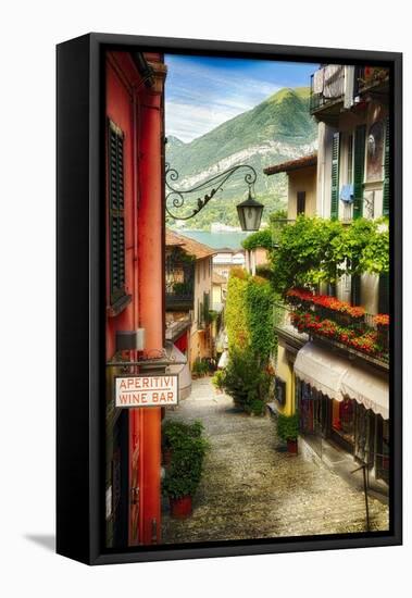 Bellagio Street Charm I-George Oze-Framed Premier Image Canvas