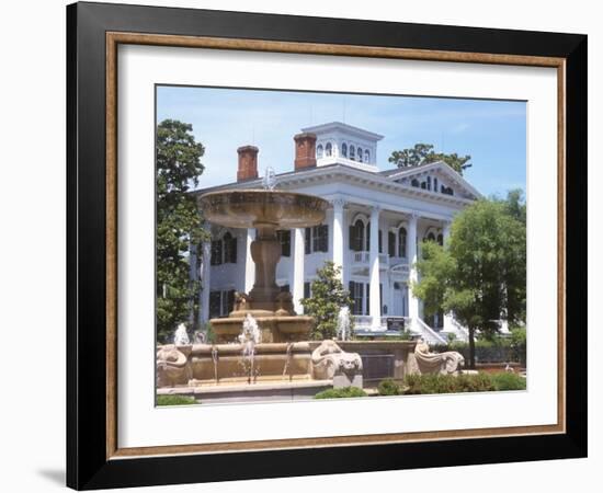 Bellamy Mansion of History and Design Arts, Wilmington, North Carolina-Lynn Seldon-Framed Photographic Print