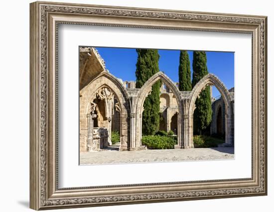 Bellapais Abbey near Kyrenia, Northern Cyprus-Dmitry Pogodin-Framed Photographic Print