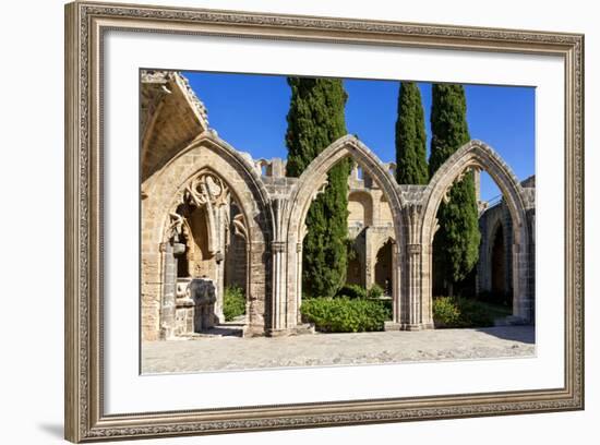 Bellapais Abbey near Kyrenia, Northern Cyprus-Dmitry Pogodin-Framed Photographic Print