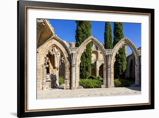 Bellapais Abbey near Kyrenia, Northern Cyprus-Dmitry Pogodin-Framed Photographic Print