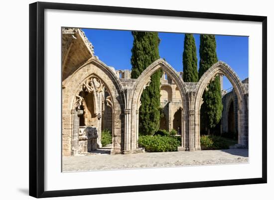 Bellapais Abbey near Kyrenia, Northern Cyprus-Dmitry Pogodin-Framed Photographic Print