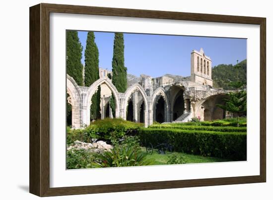 Bellapais Abbey, North Cyprus-Peter Thompson-Framed Photographic Print
