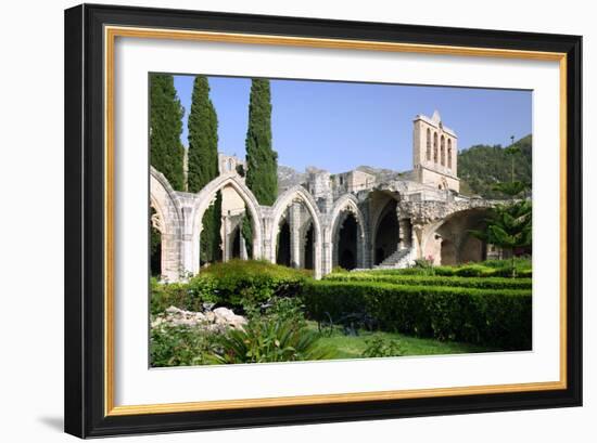 Bellapais Abbey, North Cyprus-Peter Thompson-Framed Photographic Print