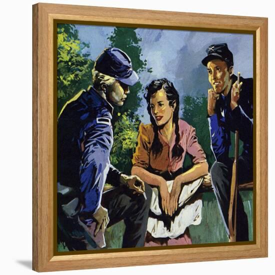 Belle Boyd Was a Spy During the American Civil War-null-Framed Premier Image Canvas