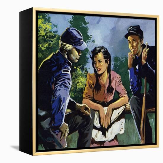 Belle Boyd Was a Spy During the American Civil War-null-Framed Premier Image Canvas