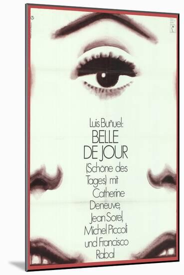 Belle de Jour, 1968-null-Mounted Art Print