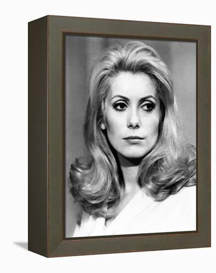 Belle De Jour, Catherine Deneuve, 1967-null-Framed Stretched Canvas