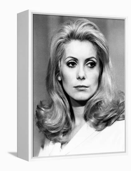 Belle De Jour, Catherine Deneuve, 1967-null-Framed Stretched Canvas