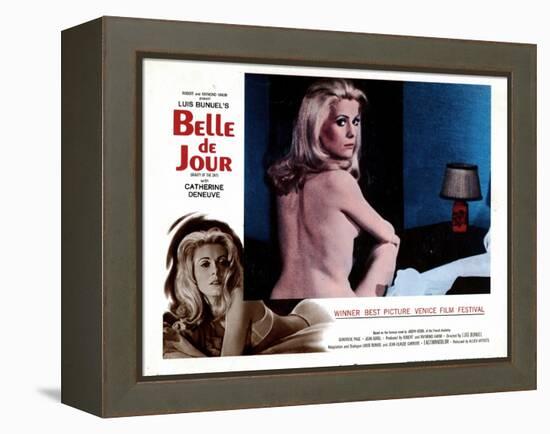 Belle De Jour, Catherine Deneuve, 1967-null-Framed Stretched Canvas