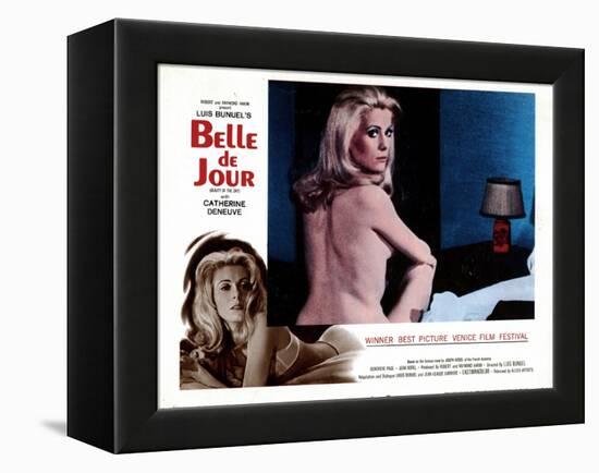 Belle De Jour, Catherine Deneuve, 1967-null-Framed Stretched Canvas