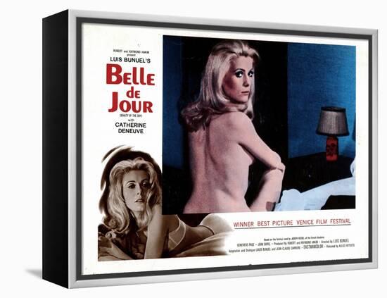 Belle De Jour, Catherine Deneuve, 1967-null-Framed Stretched Canvas