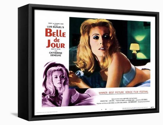 Belle De Jour, Catherine Deneuve, 1967-null-Framed Stretched Canvas