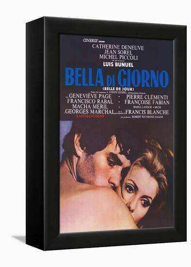 Belle de Jour, Italian Movie Poster, 1968-null-Framed Stretched Canvas