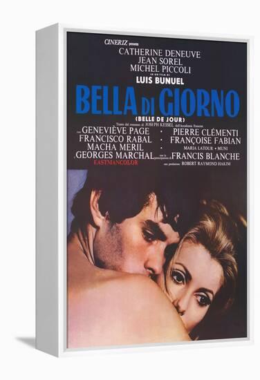 Belle de Jour, Italian Movie Poster, 1968-null-Framed Stretched Canvas