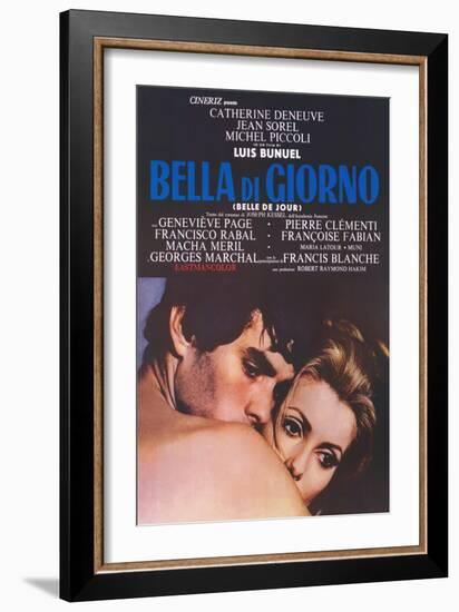 Belle de Jour, Italian Movie Poster, 1968-null-Framed Art Print