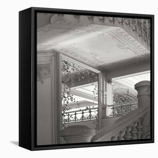 Belle Epoque I BW Square-Rita Crane-Framed Premier Image Canvas