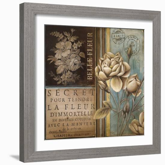 Belle Fleur I-Kimberly Poloson-Framed Art Print