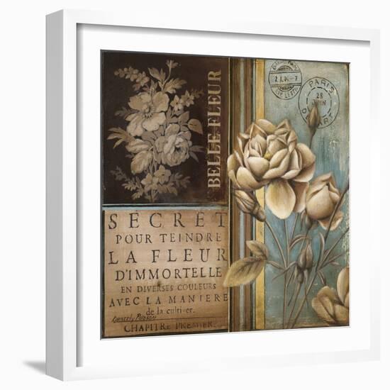 Belle Fleur I-Kimberly Poloson-Framed Art Print