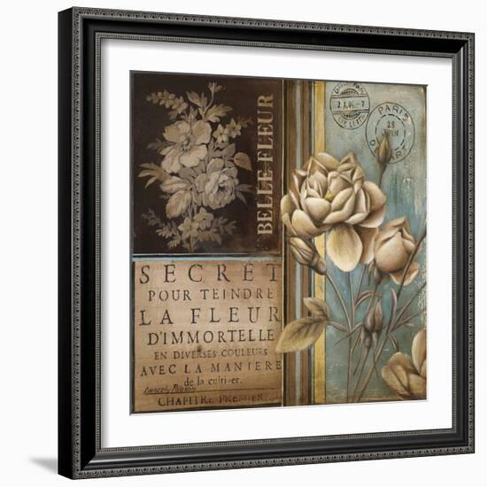 Belle Fleur I-Kimberly Poloson-Framed Art Print