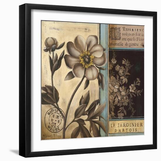 Belle Fleur II-Kimberly Poloson-Framed Art Print