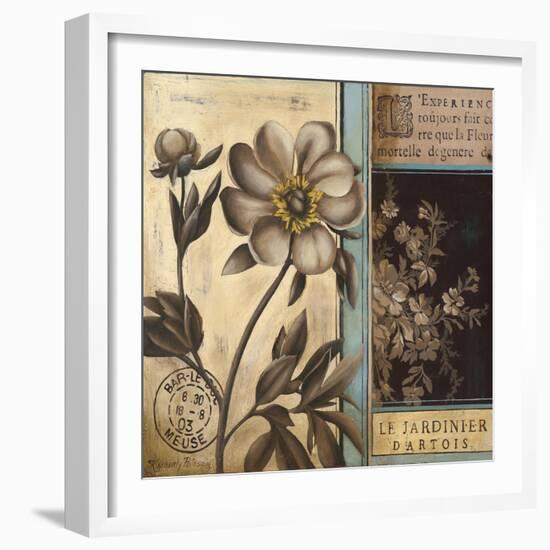 Belle Fleur II-Kimberly Poloson-Framed Art Print