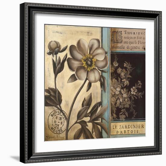 Belle Fleur II-Kimberly Poloson-Framed Art Print