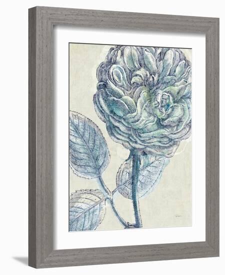 Belle Fleur III Crop-Sue Schlabach-Framed Art Print