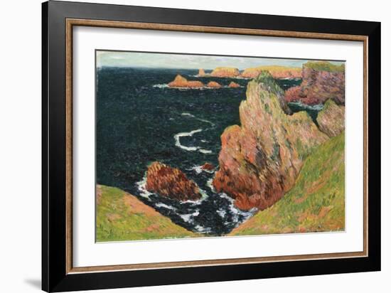 Belle-Ile-Eug?ne Boudin-Framed Giclee Print