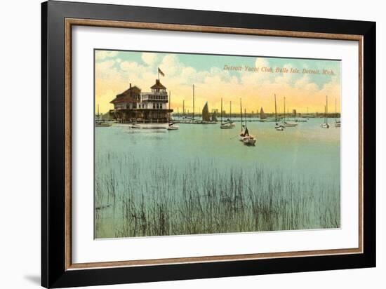 Belle Isle Yacht Club, Detroit, Michigan-null-Framed Art Print