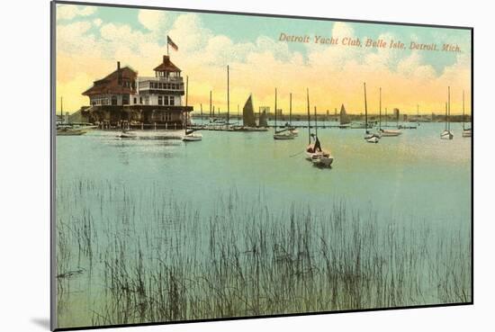 Belle Isle Yacht Club, Detroit, Michigan-null-Mounted Art Print