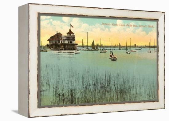 Belle Isle Yacht Club, Detroit, Michigan-null-Framed Stretched Canvas