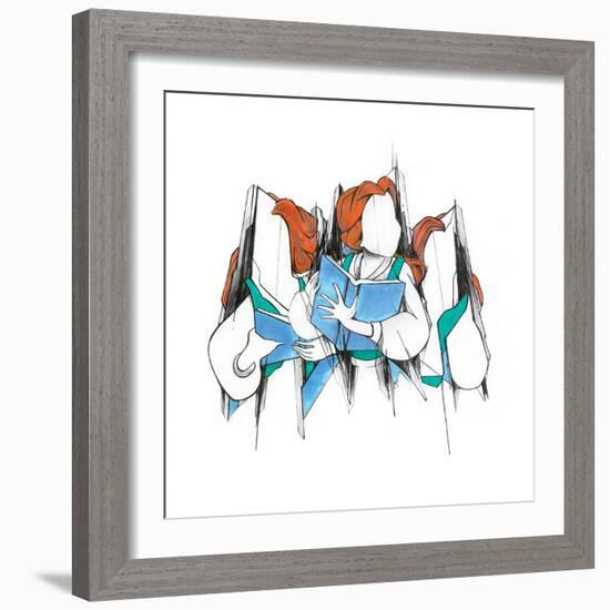 Belle Morph-Alexis Marcou-Framed Limited Edition