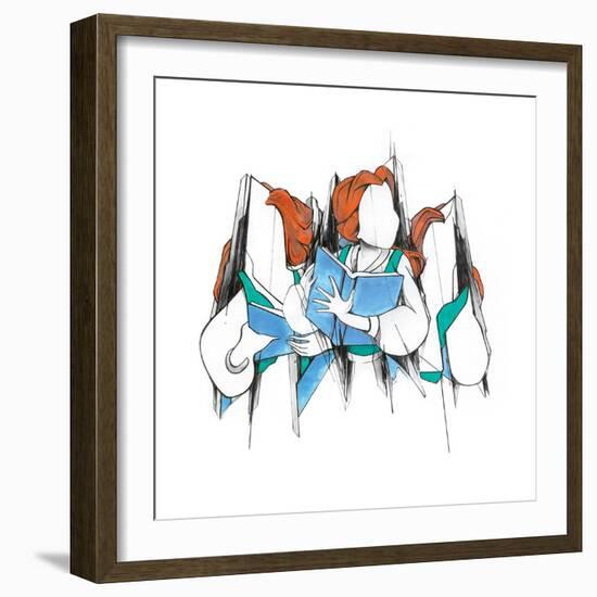 Belle Morph-Alexis Marcou-Framed Limited Edition