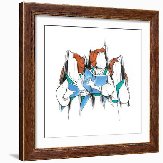 Belle Morph-Alexis Marcou-Framed Limited Edition