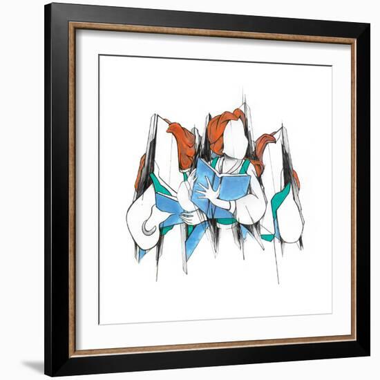 Belle Morph-Alexis Marcou-Framed Limited Edition