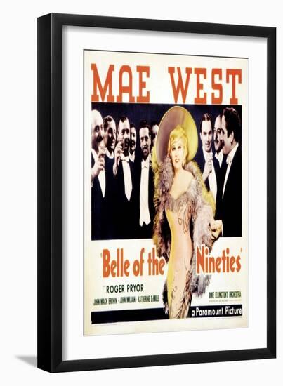 Belle of the Nineties, 1934-null-Framed Art Print