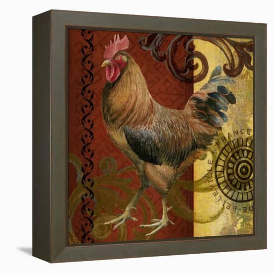 Belle Rooster I-Art Licensing Studio-Framed Premier Image Canvas