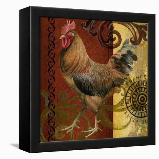 Belle Rooster I-Art Licensing Studio-Framed Premier Image Canvas