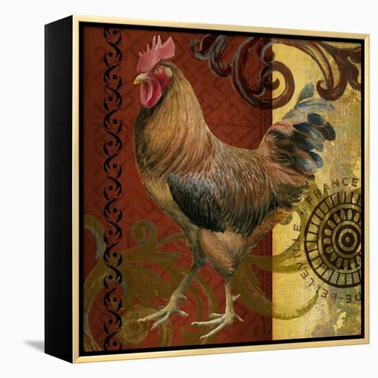 Belle Rooster I-Art Licensing Studio-Framed Premier Image Canvas