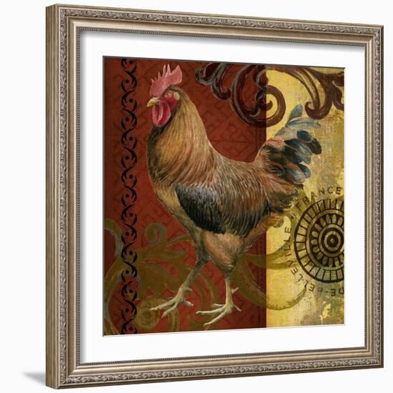 Belle Rooster I-Art Licensing Studio-Framed Giclee Print