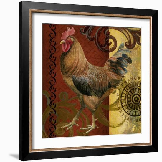 Belle Rooster I-Art Licensing Studio-Framed Giclee Print