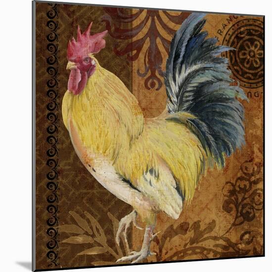 Belle Rooster II-Art Licensing Studio-Mounted Giclee Print