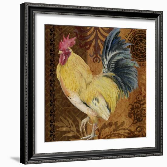 Belle Rooster II-Art Licensing Studio-Framed Giclee Print