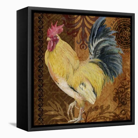 Belle Rooster II-Art Licensing Studio-Framed Premier Image Canvas