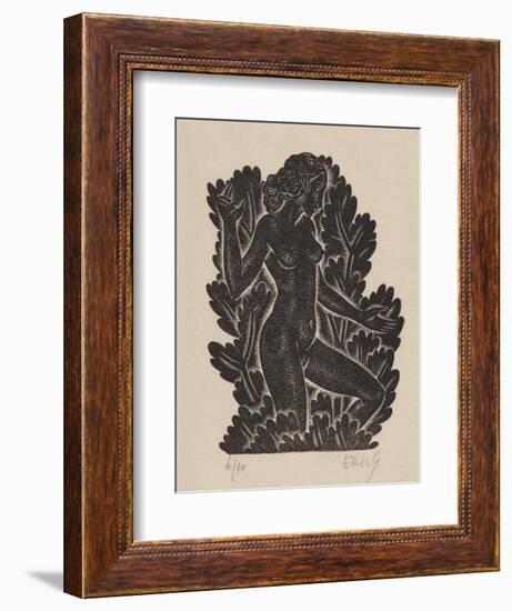 Belle Sauvage III-Eric Gill-Framed Art Print