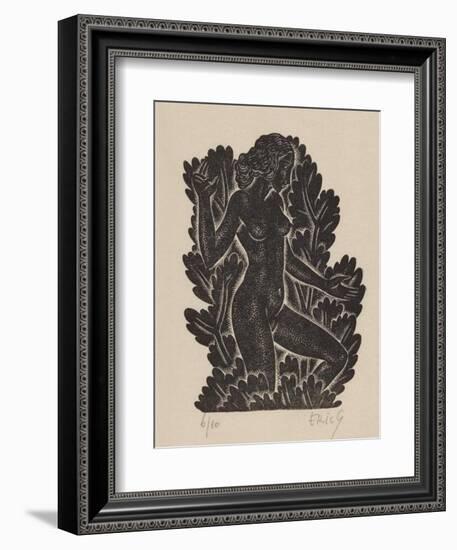 Belle Sauvage III-Eric Gill-Framed Art Print