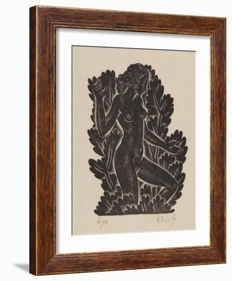 Belle Sauvage III-Eric Gill-Framed Art Print