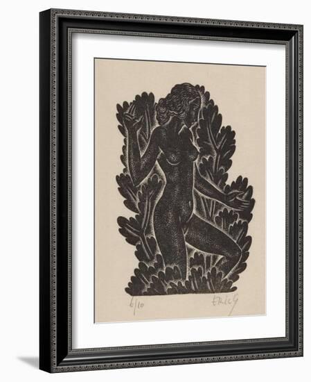 Belle Sauvage III-Eric Gill-Framed Art Print